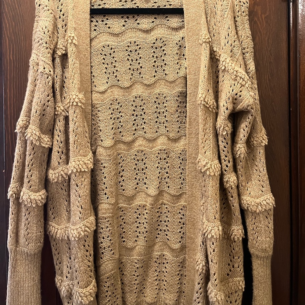 Knox Rose Tan Cardigan